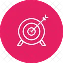 Archery Arrow Bullseye Icon