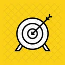 Archery Arrow Bullseye Icon