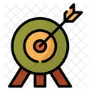 Archery Dart Board Sport Icon
