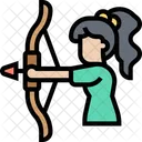 Archery Aiming  Icon
