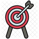 Archery Arrow Target Icon