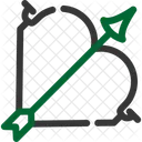 Archery Bow And Icon