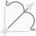 Archery Bow And Icon
