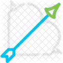 Archery Bow And Icon