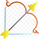 Archery Bow And Icon