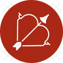 Archery Bow And Icon