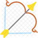 Archery Bow And Icon