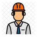 Architect Engineer Worker Icon