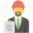Architect Builder Constructor Icon