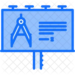 Architect Agency Billboard  Icon