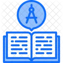 Compass Book Learning Icon