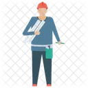 Architect Civil Engineer Construction Management Icon
