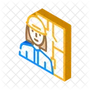 Architect Woman Job Icon