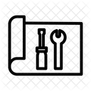 Architect Plan  Icon
