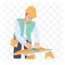 Architect Working  Icon