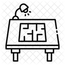 Architecte Table Plan Icône