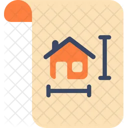 Architectural Blueprint  Icon