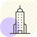 Architectural high rise icon  Icon