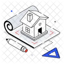 Architectural Design Architectural Plan Architectural Project Symbol