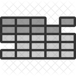 Architecture Icon - Download in Colored Outline Style