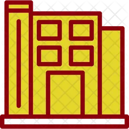 Architecture Icon - Download in Isometric Style