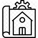 Architecture Drawing  Icon
