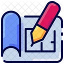 Architecture Blue Print Construction Icon