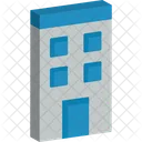 Architecture Building Exterior Home And Office Icon