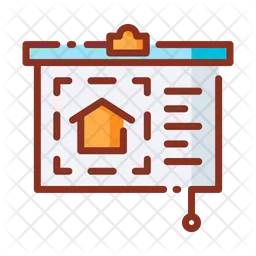 Architecture Plan  Icon