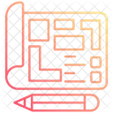 Architecture plan  Icon