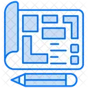 Architecture plan  Icon