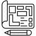 Architecture plan  Icon