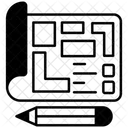 Architecture plan  Icon
