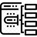 Site Web Architecture Organisation Icône