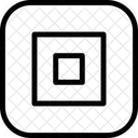 Architektur Quadrat Form Symbol