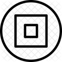 Architektur Quadrat Form Symbol