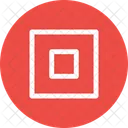 Architektur Quadrat Form Symbol