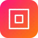 Architektur Quadrat Form Symbol