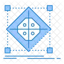 Architekturraster Clusterraster Clusterarchitektur Symbol