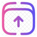 Archivo Up Minimlist Up Box Icono