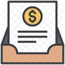 Business Archive Tray Icon