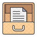 Archive Drawer Document Icon