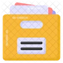File Holder Document Holder File Case Icon
