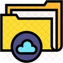 Archive Cloud Storage File Storage Icon