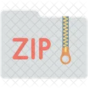 Archive File Zip Icon