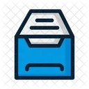 Archive Box Open Icon