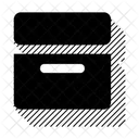 Archive Box Icon Archive Management Efficient Storage Icône