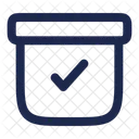 Archive Check Box Storage Icon