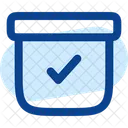 Archive Check Box Storage Icon