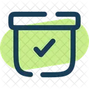 Archive Check Box Storage Icon